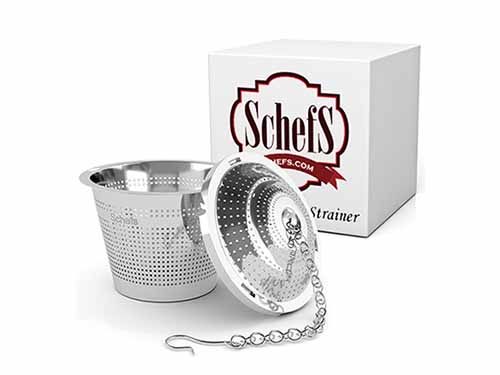 schefs the best metal tea infuser for loose leaf