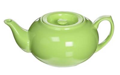 ceramic teapot with infuser