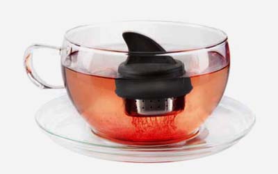 sharky stainless steel tea infuser