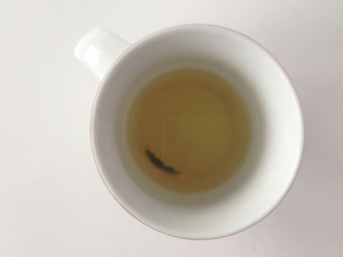 steep tea with using tea ball