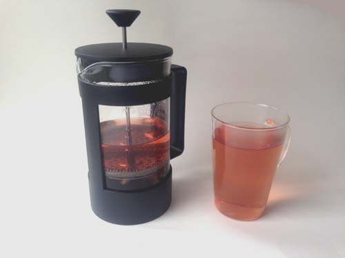 French Press Tea – A Couple Cooks